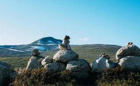 rock stacks